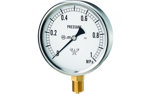 右下精器製造（株）  GLT-41-4MPA  右下　グリセリン入圧力計　圧力レンジ０～４ＭＰａ　接続部サイズＧ３／８Ｂ