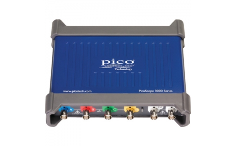 ヤマト科学（株）  3403D  ヤマト　Ｐｉｃｏ　Ｔｅｃｈｎｏｌｏｇｙ　ＵＳＢオシロスコープ　ＰｉｃｏＳｃｏｐｅ　３４０３Ｄ　４ＣＨ、５０ＭＨｚ、ＦＧ／ＡＷＧ付