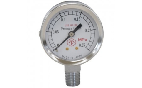 ヤマト産業（株）  GB-4-0.25  ヤマト　一般圧力計　ＧＢ－４－０．２５