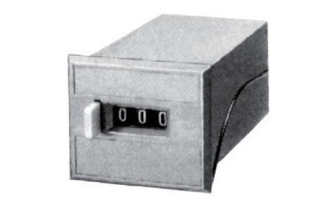 ライン精機（株）  MCH-3X AC100V  ライン精機　電磁カウンター（リセットツキ）３桁