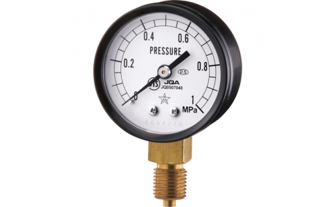 右下精器製造（株）  S-11-V-0.4MPA  右下　小形圧力計
