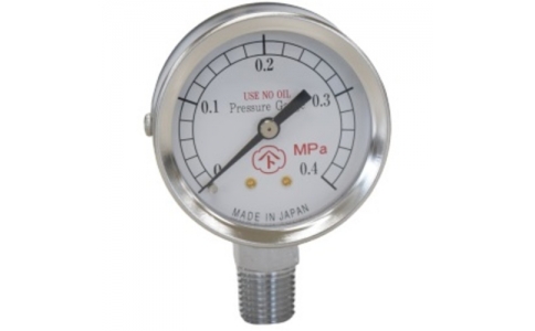 ヤマト産業（株）  GB-4-0.4  ヤマト　一般圧力計　ＧＢ－４－０．４