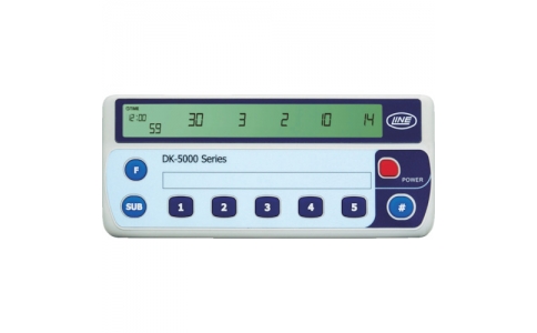 ライン精機（株）  DK-5005A  ライン精機　電子数取器　５連式