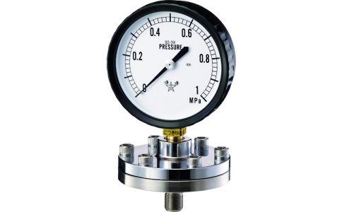 右下精器製造（株）  KA-BT-1-8-PVC-1.6MPA  右下　隔膜式圧力計　ＢＴ－１型