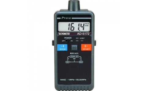 （株）エー・アンド・デイ  AD5172-00A00  Ａ＆Ｄ　タコメータ（非接触）　ＡＤ５１７２　一般（ＩＳＯ）校正付（検査成績書＋トレサビリティ体系図）