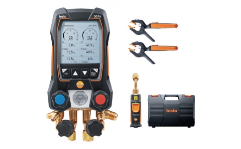 （株）テストー  0564 5571 55  テストー　デジタルマニホールド　ｔｅｓｔｏ５５７ｓ　セット