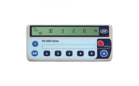 ライン精機（株）  DK-5005B  ライン精機　電子数取器　５連式