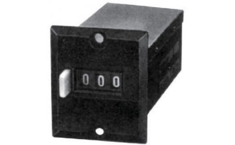 ライン精機（株）  MCH-3P AC200V  ライン精機　電磁カウンター（リセットツキ）３桁