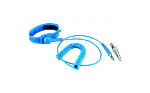 トラスコ中山（株）  CRWS-A  ＴＲＵＳＣＯ　クリーンルーム用リストストラップ　コード有効長１．８ｍ