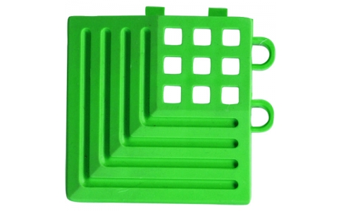 （株）テラモト  MR-009-190-1  テラモト　ジョイント制電マット２専用　角ふち