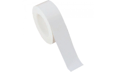 ユニット（株）  864-18  ユニット　クリーンルーム用テープ（白）ポリエチレン　５０ｍｍ幅×５０ｍ巻