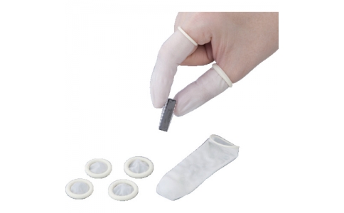 アズワン（株）  6-7935-21  ＡＳ　静電防止指サックロールタイプ千個白　Ｌ　（１０００個入）