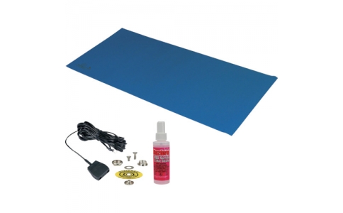 ＤＥＳＣＯ　ＪＡＰＡＮ（株）  66164  ＤＥＳＣＯ　静電気拡散性２層ビニールシート　青　６００ｍｍＸ９００ｍｍ