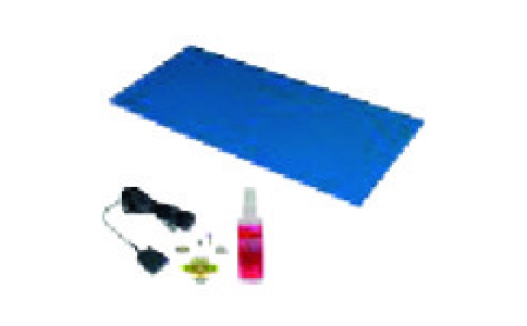 ＤＥＳＣＯ　ＪＡＰＡＮ（株）  66169  ＤＥＳＣＯ　静電気拡散性２層ビニールシート　青　９００ｍｍＸ１８００ｍｍ