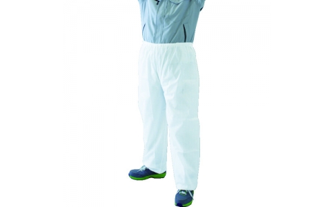 トラスコ中山（株）  TELPC-Z-S  ＴＲＵＳＣＯ　エレブレイク（コロナ放電式帯電防止不織布）ズボン　Ｓ