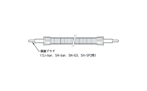 （株）ベッセル  SJ-EC2.5  ベッセル　接続ケーブル　２．５ｍ　ＳＪ－ＥＣ２．５