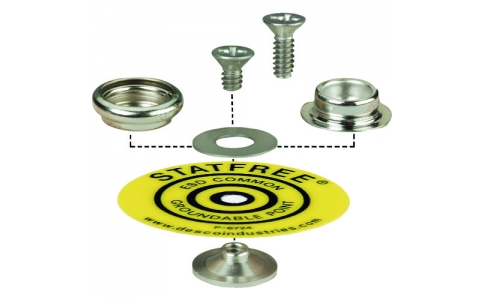 ＤＥＳＣＯ　ＪＡＰＡＮ（株）  09864  ＤＥＳＣＯ　マット留め具　共通　セット　１０ｍｍ