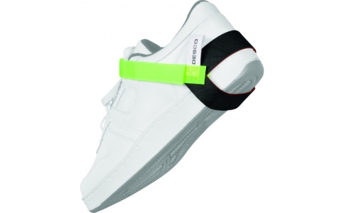 ＤＥＳＣＯ　ＪＡＰＡＮ（株）  07599  ＤＥＳＣＯ　静電気対策フットグラウンダー　１Ｍ抵抗入り　ライムグリーン