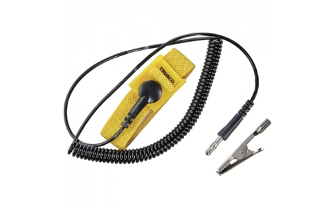 トラスコ中山（株）  WS-A-MS  ＴＲＵＳＣＯ　リストストラップ　コード有効長約１．８ｍ