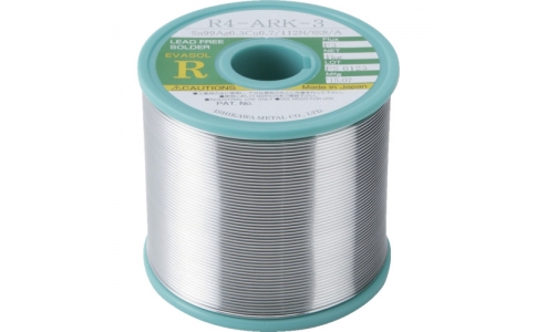 石川金属（株）  R4ARK3-0.5  石川　エバソルＡＲＫ（すず９９．０％／銀０．３％／銅０．７％）－０．５ｍｍ－５００ｇ