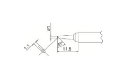 白光（株）  T7-BC1  白光　こて先　１ＢＣ型