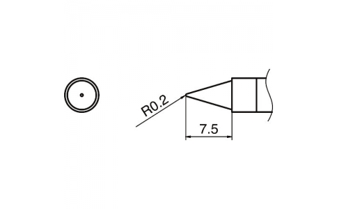 白光（株）  T36-B  白光　こて先　Ｂ型