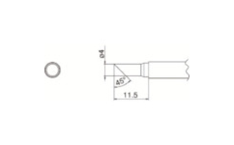 白光（株）  T7-C4  白光　こて先　４Ｃ型