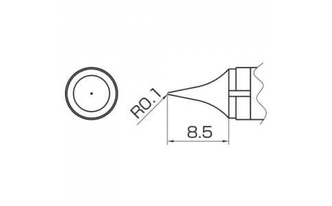 白光（株）  T10-I  白光　こて先　Ｉ型