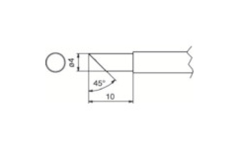 白光（株）  T1-4C  白光　こて先　４Ｃ型
