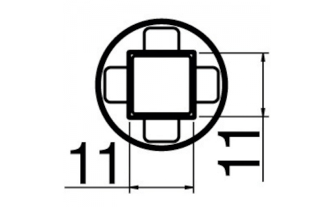 白光（株）  N51-13  白光　ノズル／ＢＧＡ　１０ＭＭ×１０ＭＭ