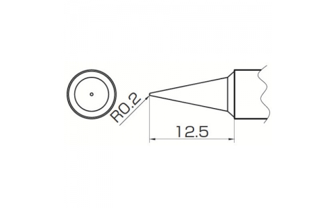 白光（株）  T14-LB  白光　こて先　ＬＢ型