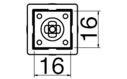 白光（株）  N51-16  白光　ノズル／ＢＧＡ　１５ＭＭ×１５ＭＭ
