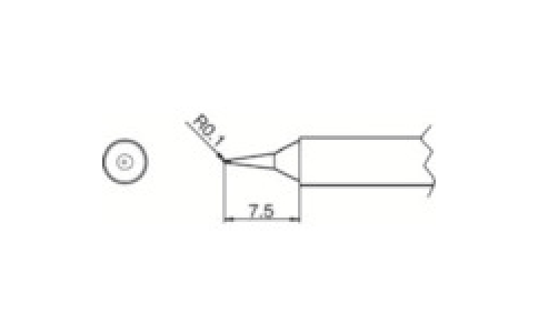 白光（株）  T1-I  白光　こて先　Ｉ型