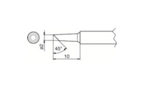 白光（株）  T1-2BC  白光　こて先　２ＢＣ型