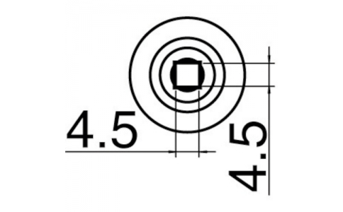 白光（株）  N51-10  白光　ノズル／ＢＧＡ　４ＭＭ×４ＭＭ