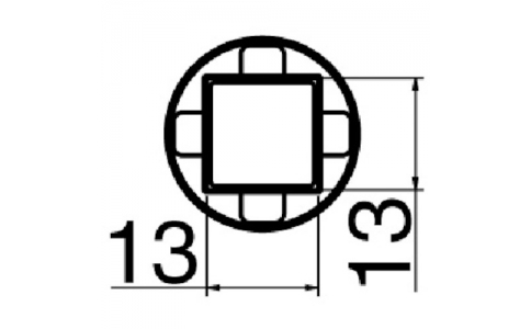 白光（株）  N51-14  白光　ノズル／ＢＧＡ　１２ＭＭ×１２ＭＭ