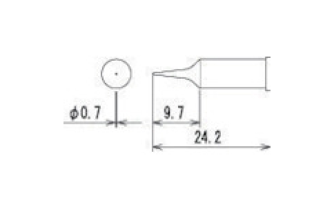 ホーザン（株）  HS-272  ＨＯＺＡＮ　ビット　Ｂ型　ＨＳ－３５用