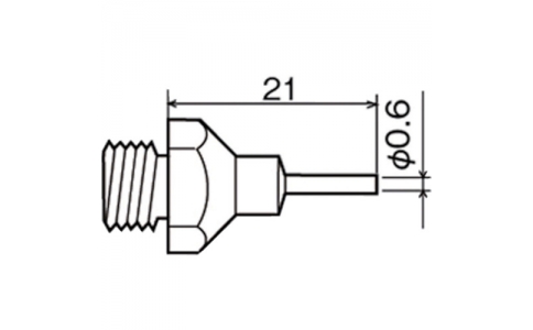 太洋電機産業（株）  XNH-06  グット　ノズルシングルＸＨＰ－１１０用