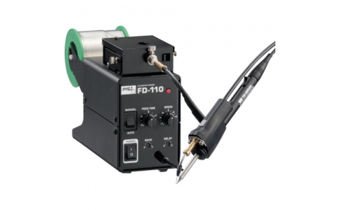 太洋電機産業（株）  FD-110-0.8  グット　Ｖ溝加工機能付はんだ送り装置　φ０．８はんだ用