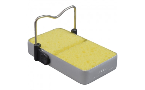 ホーザン（株）  H-8  ＨＯＺＡＮ　コテ先クリーナー　間口７４×奥行１１０×高さ２４ｍｍ