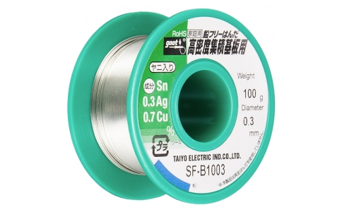 太洋電機産業（株）  SF-B1003  グット　鉛フリー高密度集積基板用はんだ１００ｇ