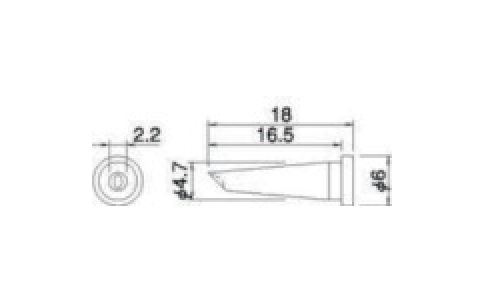 ホーザン（株）  HS-50BC09  ＨＯＺＡＮ　ビット　ＢＣ型　ＨＳ－５０用