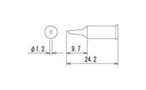 ホーザン（株）  HS-273  ＨＯＺＡＮ　ビット　ＢＣ型　ＨＳ－３５用