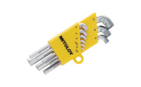 水戸工機（株）  HS900S  ミトロイ　Ｌ型ホローレンチ　スタビーショートｍｍホルダー９本組