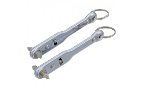 （株）スーパーツール  TDBL38F  スーパー　下方押え型トグルクランプ（水平ハンドル式）全長：２５２ｍｍ　締付力：２．８ｋＮ