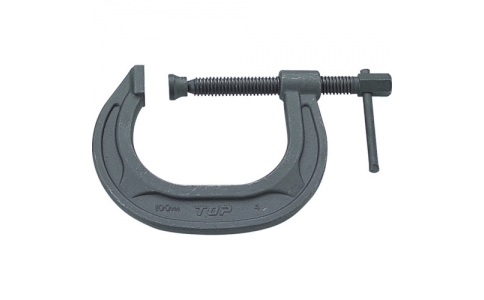 トップ工業（株）  CC-100  ＴＯＰ　Ｃ型シャコ万力　１００ｍｍ