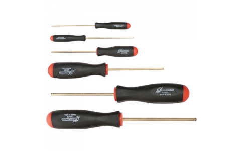 ボンダス・ジャパン（株）  BSX6MG  ボンダス　ボールポイント・ドライバー　ゴールド　セット６本組（１．５－５ｍｍ）