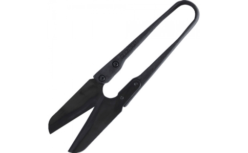 クロバー（株）  36-399  クロバー　糸切はさみ　ブラック（先丸）