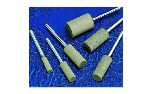 アルゴファイルジャパン（株）  AR493  アルゴファイル　軸付ゴム砥石ＧＣ＃２２０　Φ１０×２０　Φ３．０軸