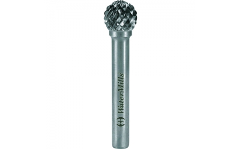 ウォーターミルズ社  WMD6100L09049  ウォーターミルズ　ＷＭノンコート超硬ロータリーバー　タイプＤ　φ１０ｘ９ｍｍ、６ｍｍ軸